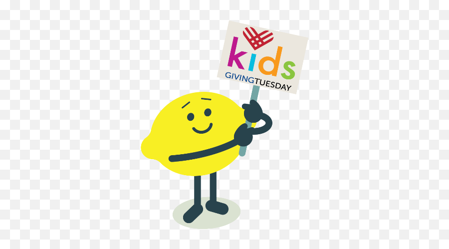 Givingtuesday Lemonade Day Emoji,Tuesday Emoticon