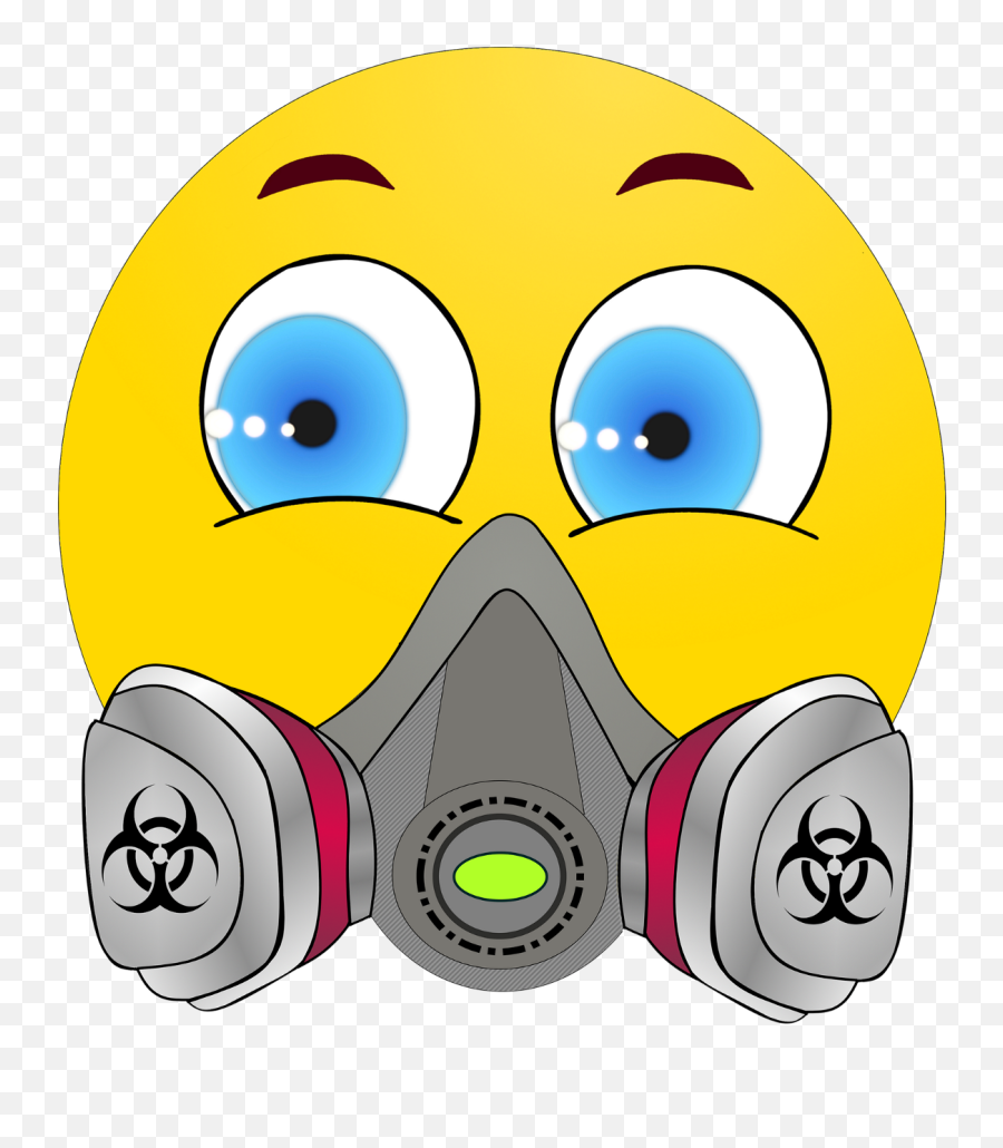 Covid - 19 Happy Hypoxemia Explained By Vishnuaravi Gas Mask Emoji Face,Emoticon Explained