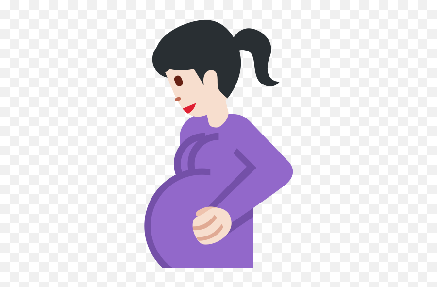 Pregnant Woman Light Skin Tone Emoji,01f3fb Emoticon