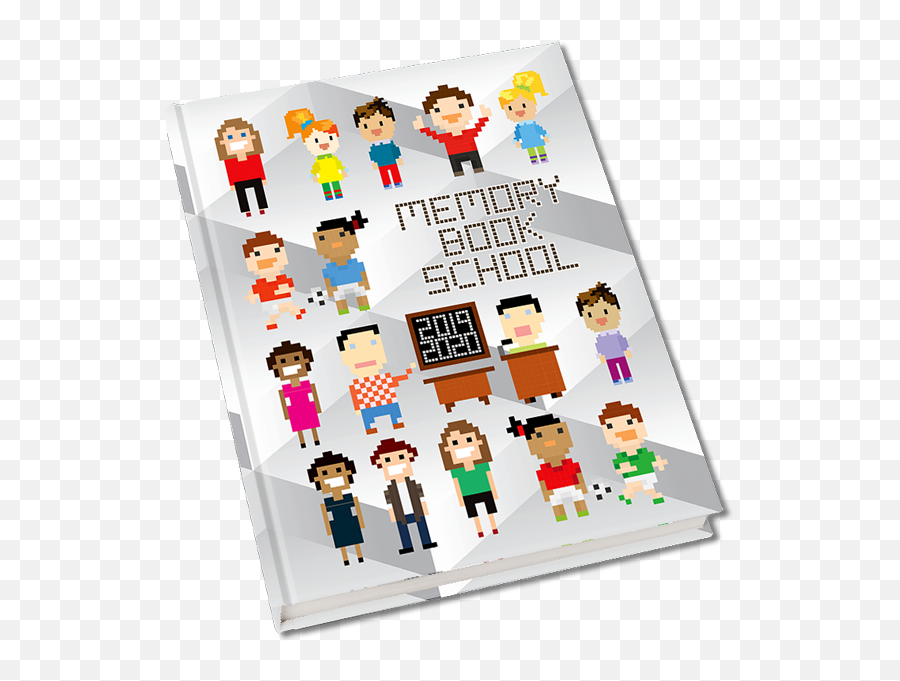 Pixels Yearbook Cover Emoji,Yearbook Quotes Emojis