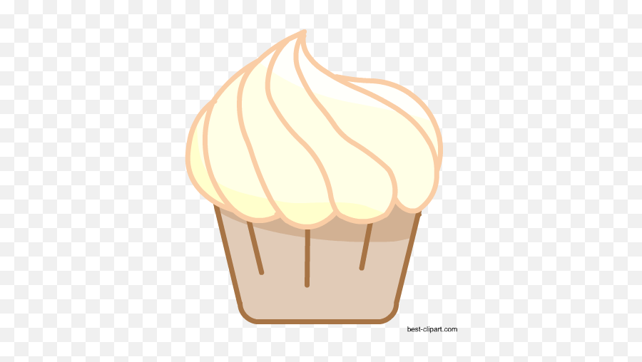 Free Cake And Cupcake Clip Art Emoji,Buttercream Emoji