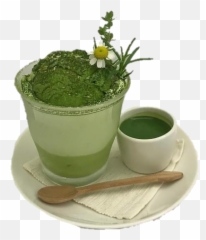 Matcha Green Tea Cup Cute Flowers - Mug Emoji,Matcha Emoji