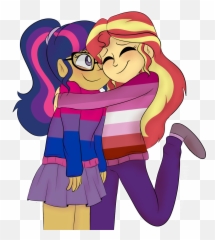 1463304 - Safe Artistsunsetslight Scitwi Sunset Shimmer Emoji,Twilight Gets Angry With Flurry (a Flurry Of Emotions) | Mlp: Fim [hd]
