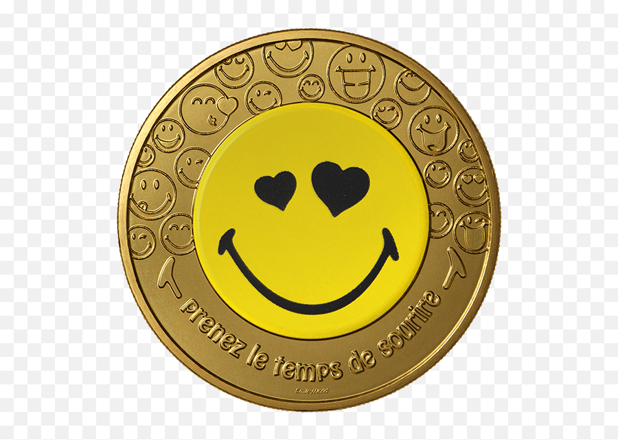 Smiley - 50th Anniversary Emoji,Smiling Haerst Emoji