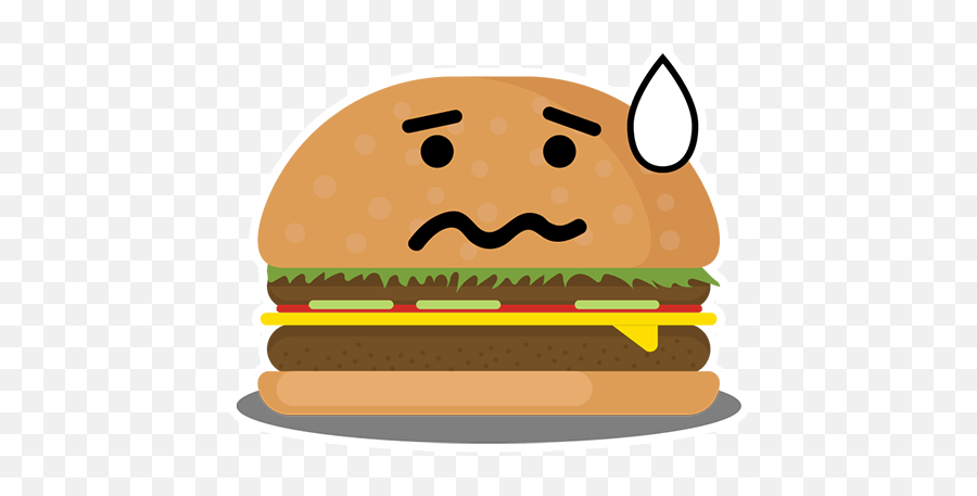Burger Emoji By Marcossoft - Sticker Maker For Whatsapp,Buffalo Emoji