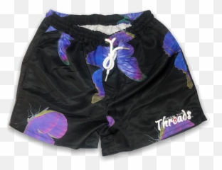 From The Threads Butterfly Swim Trunks Emoji,Unicorn Emoji Dark Blue