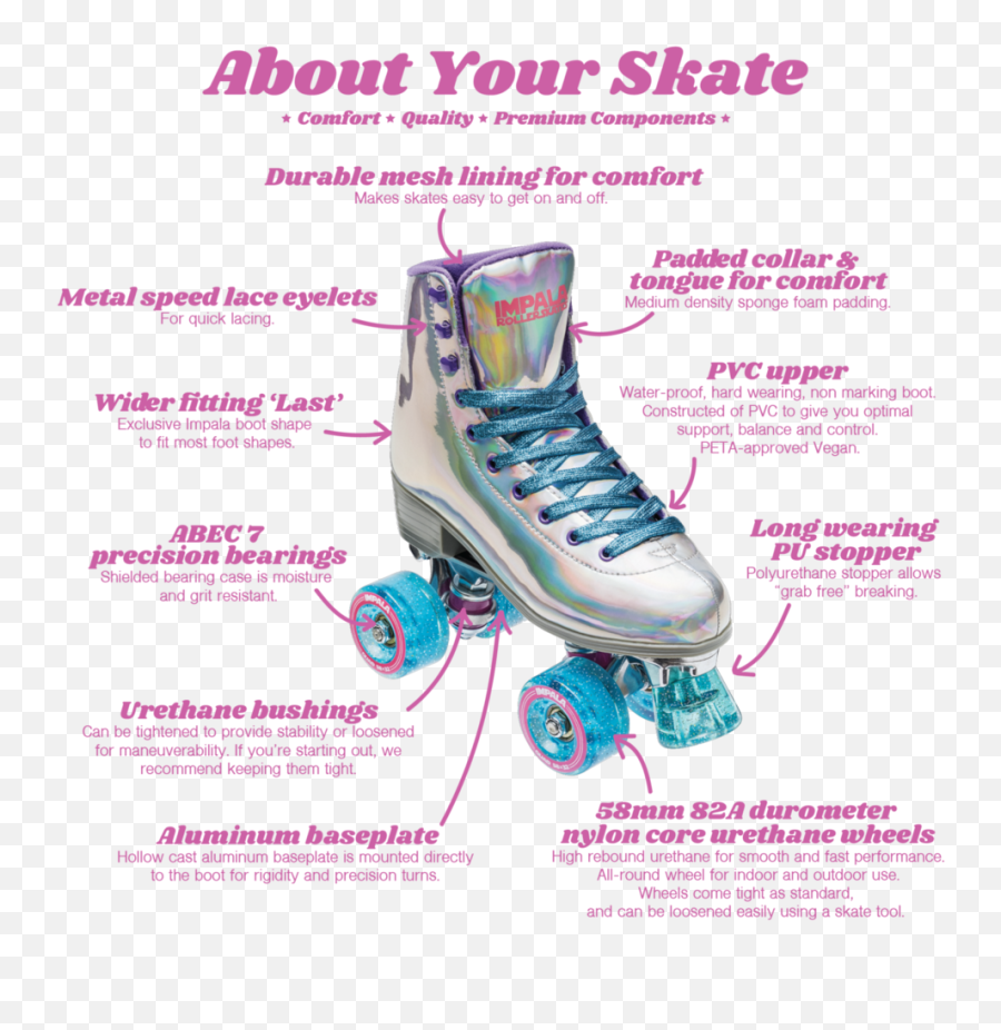 Outdoor Skates Impala Skate T - Tool Pink Toys U0026 Games Holographic Impala Skates Emoji,Children's Books Emoji Pictionary