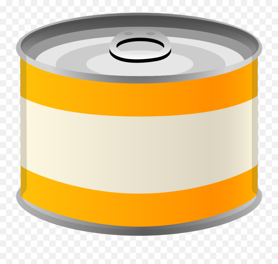 Canned Food Emoji - Can Emoji,Food Emoji