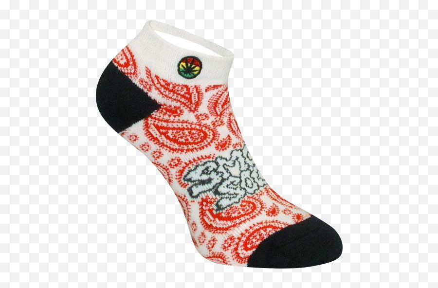 Smokey Brand Nugget Paisley Socks - For Teen Emoji,Emoji Socks Wholesale