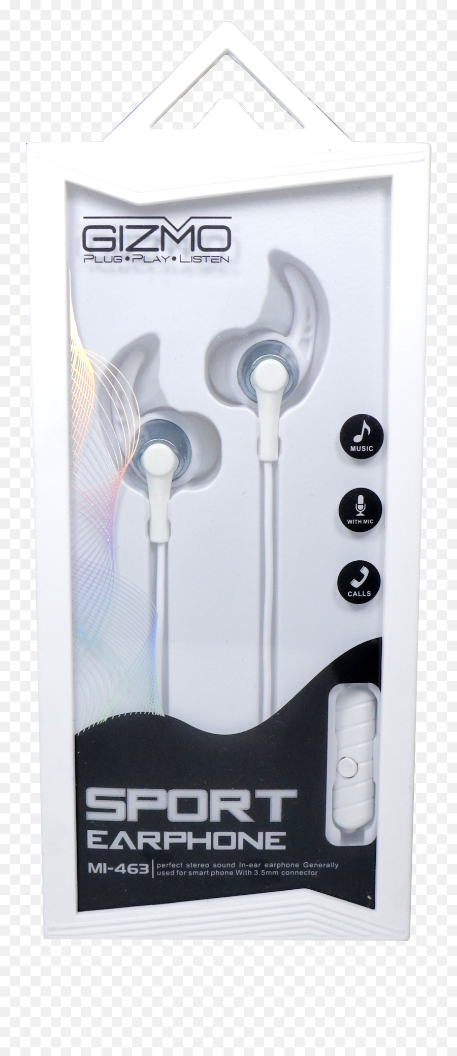 Gizmo Earphones With Microphone Sport - Portable Emoji,Earphone Emoji