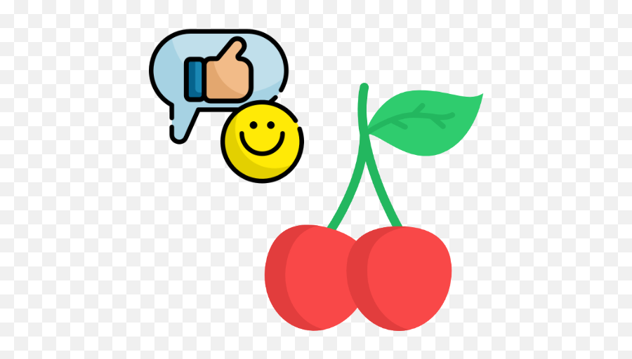 Topic 7 The Cake Factory - Happy Emoji,Emoji 3 Cherries