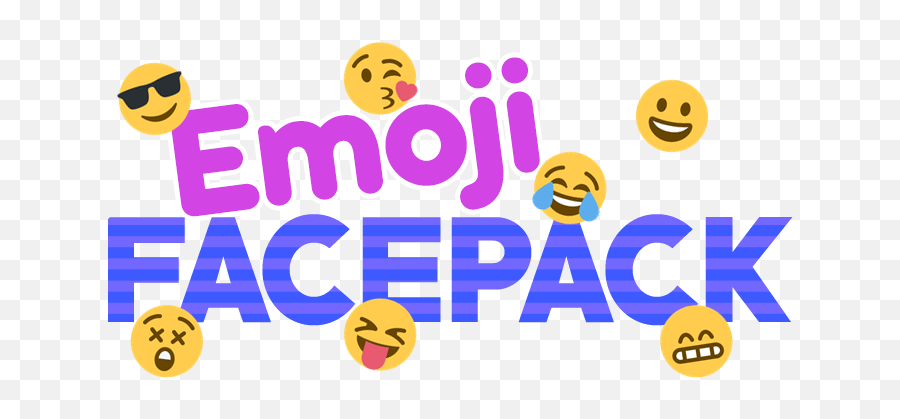 Face Emoji Facepack 55 Faces - Happy,Hate Emoji