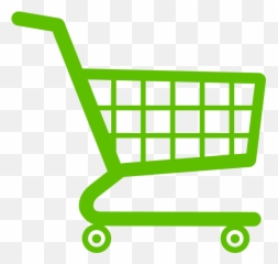 Shopping Cart Logo Green Transparent - Shopping Cart Cartoon Green Emoji,Grocery Cart Emoji