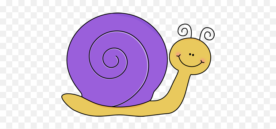 Clip Art Cartoon Snail Clipart Kid 3 - Cute Snail Clip Art Emoji,Snails Emoticon