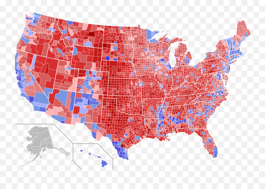 The Divide Between Us Urban - Rural Political Differences 2020 Election Map Emoji,Belie No Emotion