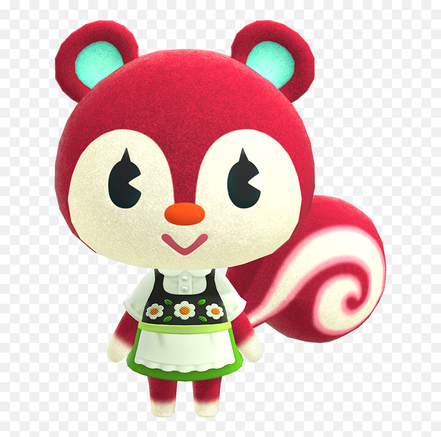 Poppy Is A Normal Squirrel In The Animal Crossing Series - Poppy Animal Crossing Emoji,Animal Crossing Flowers Emotion Gif