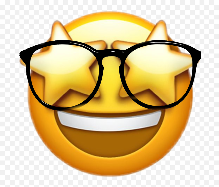 Stareyes Glasses Sticker By Writehazel - Bling Bling Eye Emoji,Glaases Emoji