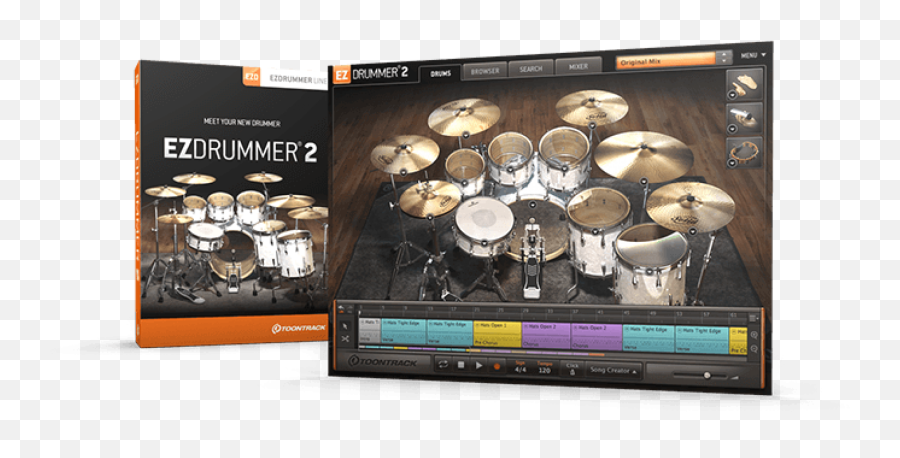 Toontrack Software Ezdrummer 20 By Toontrack Software - Toontrack Ezdrummer 2 Emoji,Sonor Emotion Definition