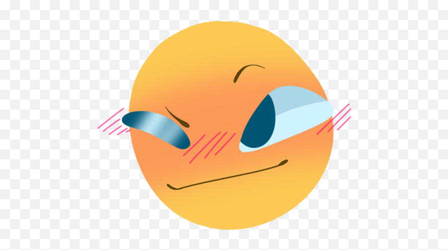 Made Some Blush Emojis For Me And My Fren Fandom Happyblush Emoticon Free Emoji Png Images