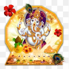 Lord Ganesha Keyboard - Religion Emoji,Ganesha Text Emoji