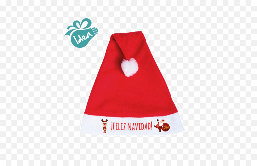 Gorro De Papá Noel Personalizado - Microfiber Emoji,Emojis Cool Para Papas