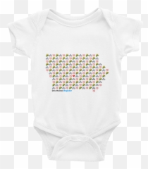 Emoji Iowa Onesie - Short Sleeve,Toddler Emoji Shirt
