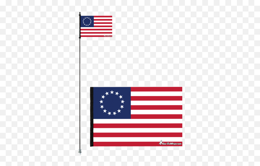 Betsy Ross Sand Dune Safety Flag Whip - Sacred Heart American Flag Emoji,Betsy Ross Emoticon