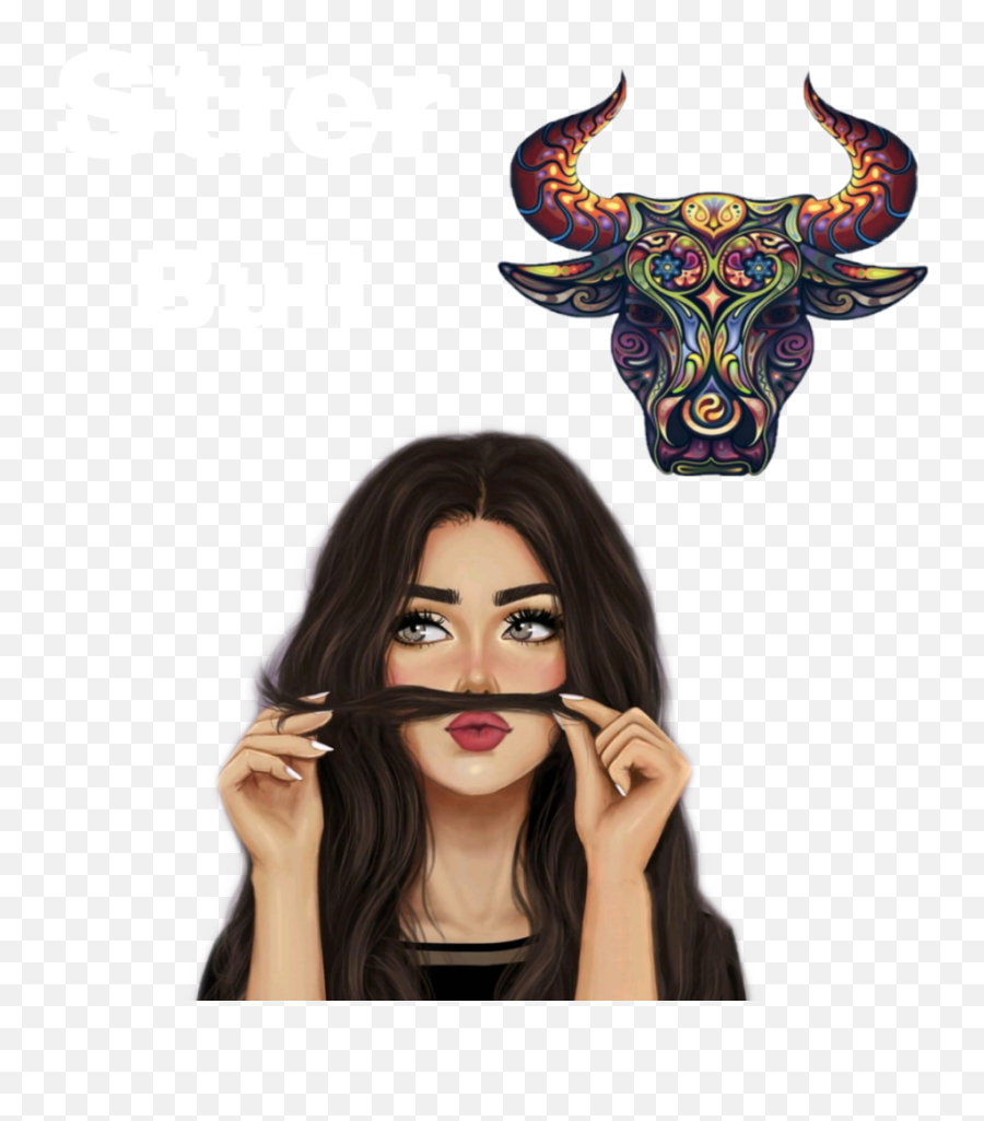 Bull Sticker By Lamieule - Sarra Art Emoji,Bull Emoji