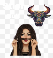 Bull Sticker By Lamieule - Sarra Art Emoji,Bull Emoji