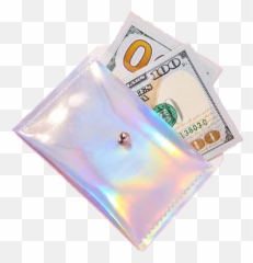 Holo Holographic Wallet Money Sticker - Cash Emoji,Phone And Money Wallet Emoji