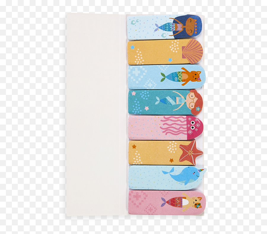 Note Pals Sticky Note Tabs - Mermaid Sticky Notes Emoji,How To Make Emoji Bookmark Out Of Sticky Notes