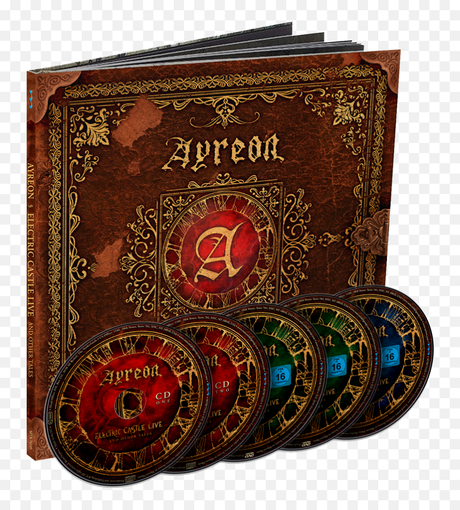 Ayreon - Ayreon Electric Castle Live And Other Tales Gold Vinyl Emoji,Emotions Group Singers