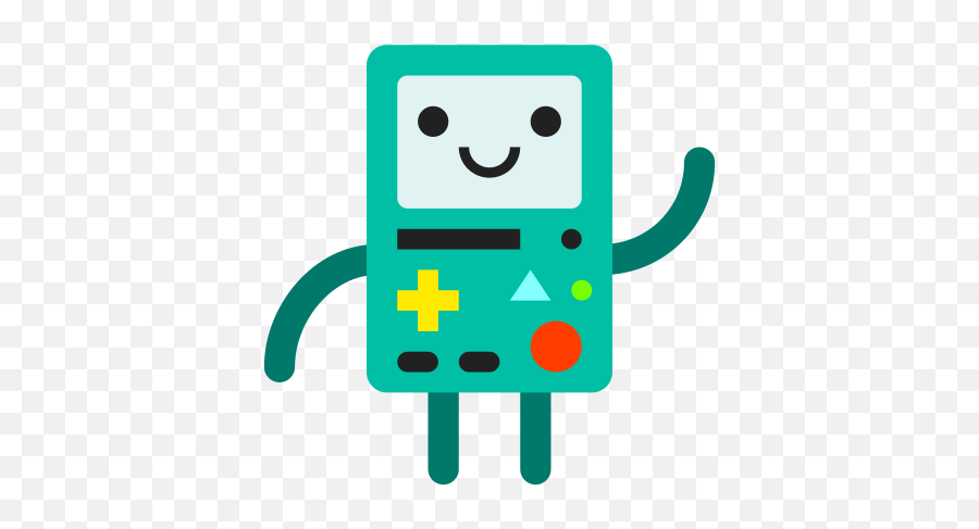 Beemo Icon In Color Style - Bmo Vector Png Emoji,How To Color Emojis In Photoshop