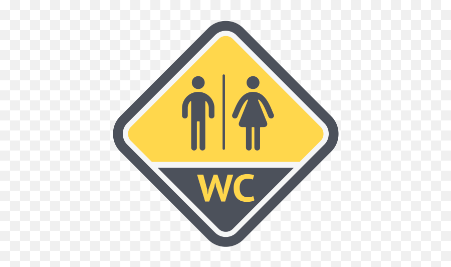 Decal Sticker Wc Restrooms Sign Cambodia Man Woman Toilet - Toilet Vector Emoji,Emotions Decal
