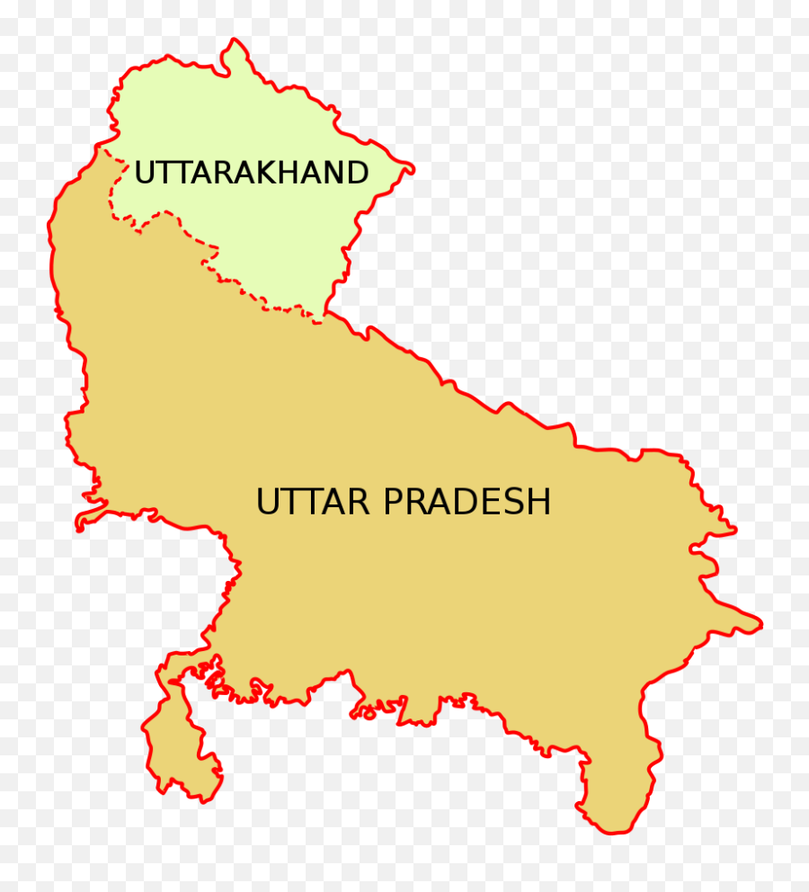 Uttarakhand - Uttar Pradesh And Uttarakhand Combined Map Emoji,Work Emotion Cr Kai 2005 Lancer