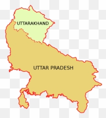 Uttarakhand - Uttar Pradesh And Uttarakhand Combined Map Emoji,Work Emotion Cr Kai 2005 Lancer