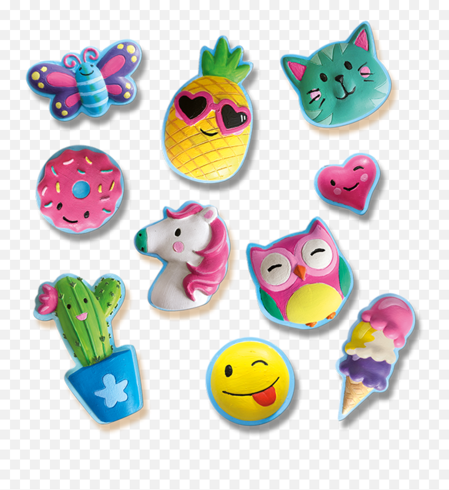 Ses Creative Gieten En Schilderen - Vrolijke Figuren Altoys Emoji,Paint Drying Emoticon