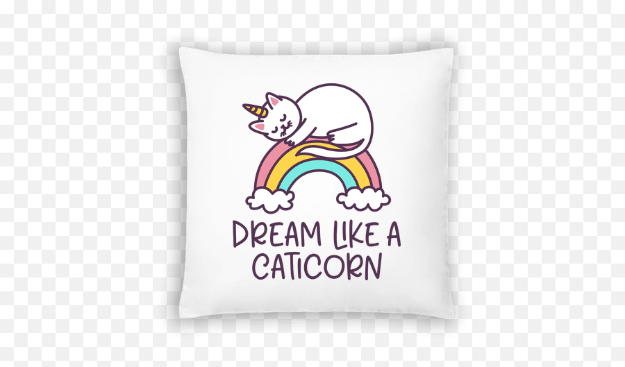 Dream Like A Caticorn Cushion Emoji,Bing Cat Emojis