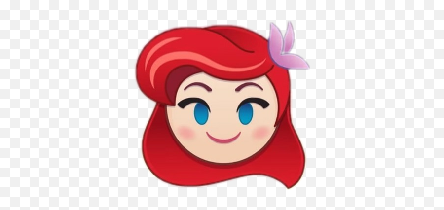 Ariel Sereia Disney Emotions Sticker - Disney Emoji Blitz Ariel,Disney Emotions