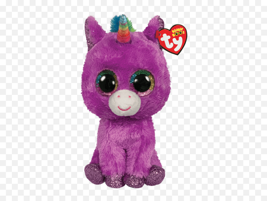 Ages 4 - 6 U2013 Tagged Beanie Boo U2013 Luluu0027s Cuts And Toys Emoji,Emotion Unicorn Plush