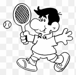 Tennis Cartoon Images - Clipartsco Emoji,Tennis Racquet Dampener Emojis