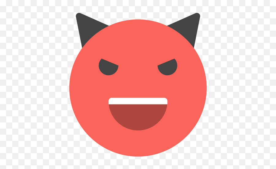Devil Icon Free Icons Uihere Emoji,Satan Emoji With A Sad Face