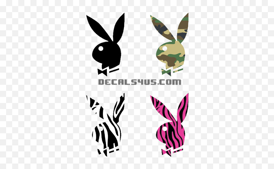 Download Hd Playboy Bunny Car Sticker - Playboy Vip 24h Emoji,Vip Emoji