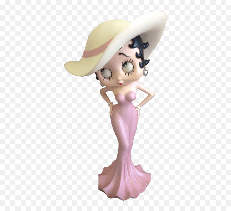 Download Free Png Betty Boop Wearing Pink Dress Image - Fictional Character Emoji,Boop Emoji