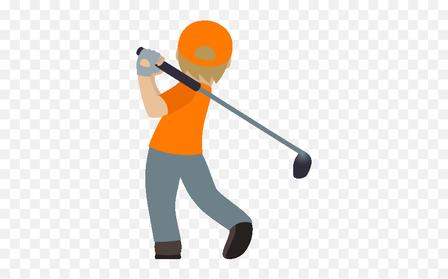 Golfing Joypixels Sticker - Golfing Joypixels Playing Emoji,Baseball Bat Emoji