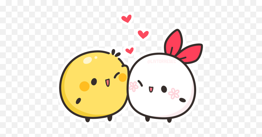 24 Cute Little Bunny Gifs Iphone Emoji - Kawaii,Puffy Cheeks Emoji