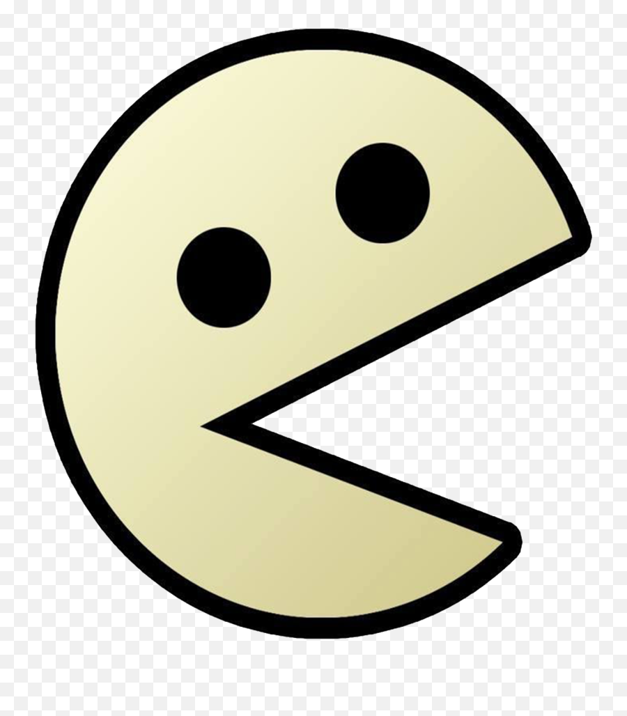 Pacman - Happy Emoji,Pac-man Emoji