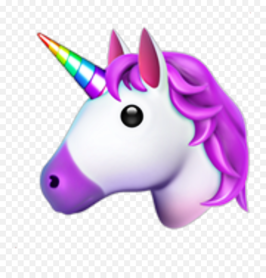Unicorn Emoji Iphone Cute Sticker - Unicorn,Unicorn Emoticon For Iphone