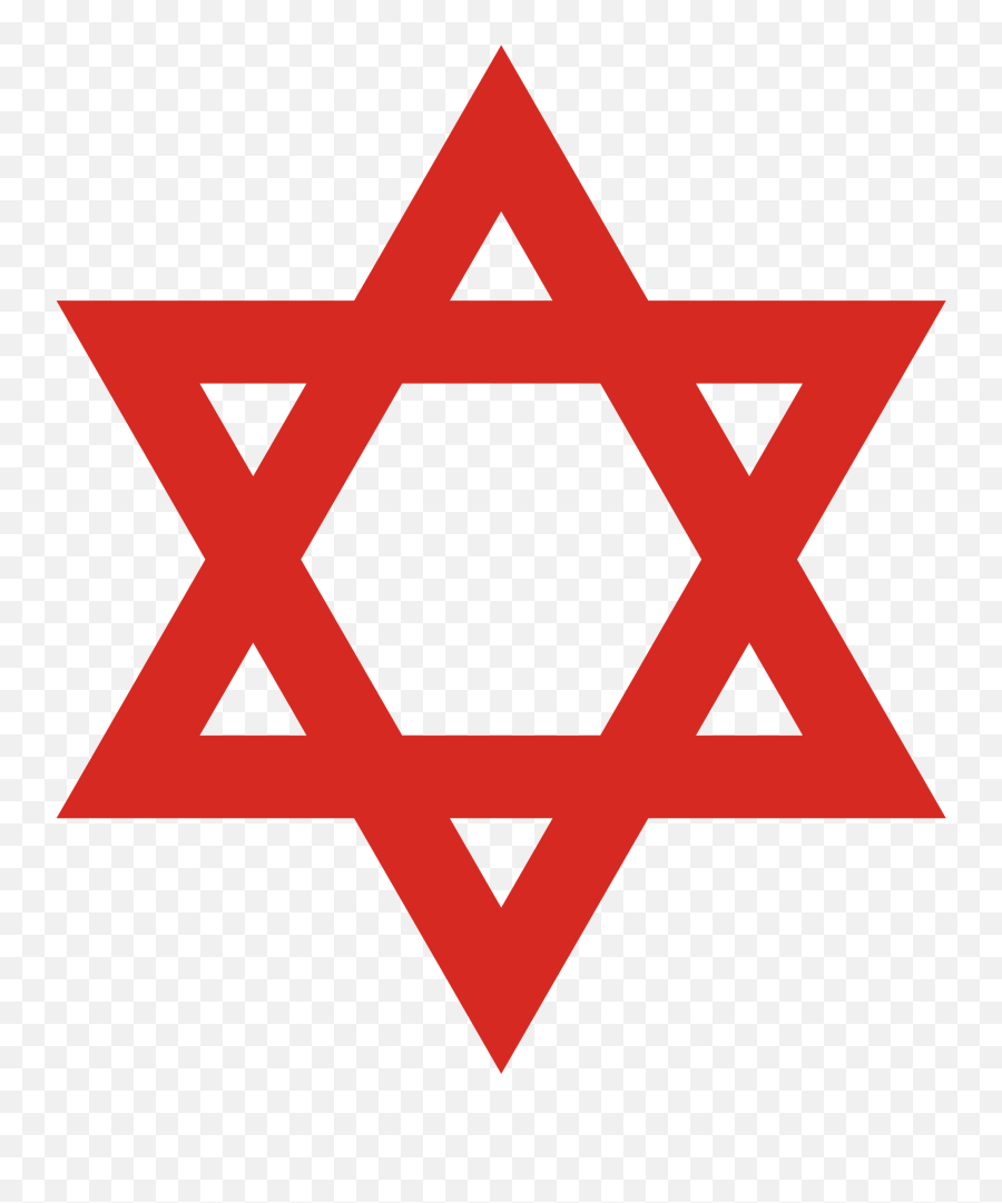 Free Jew Symbol Download Free Clip Art - Red Star Of David Emoji,Judaism Emoji