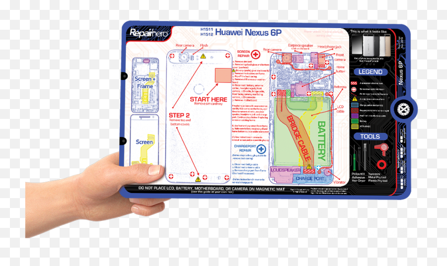 Huawei Nexus 6p Repair Screw Mat Emoji,Nexus 6 Some Emojis Are X